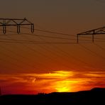 Abendstimmung auf dem Roten Berg