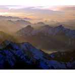 Abendstimmung auf dem Saentis