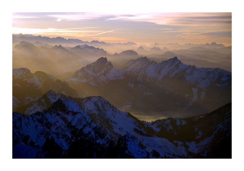 Abendstimmung auf dem Saentis