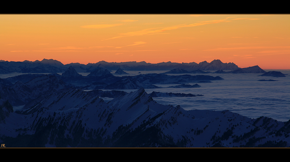 Abendstimmung auf dem Säntis