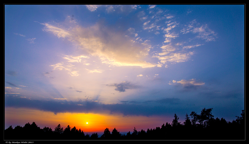 Abendstimmung auf dem Schliffkopf