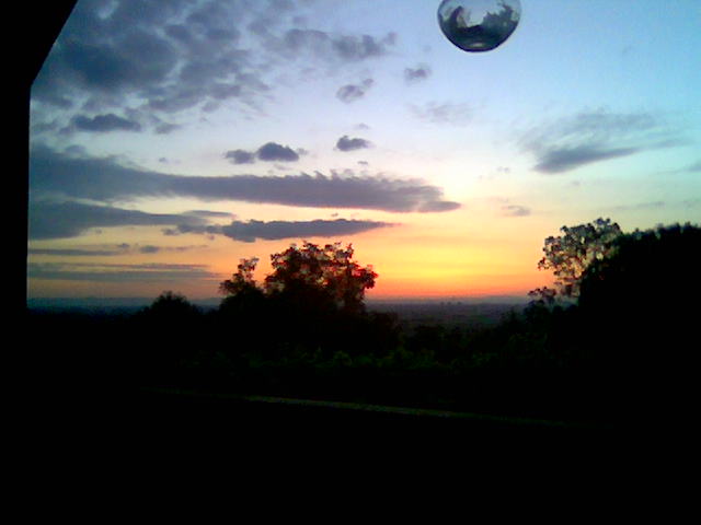 Abendstimmung auf dem Schmellenberg