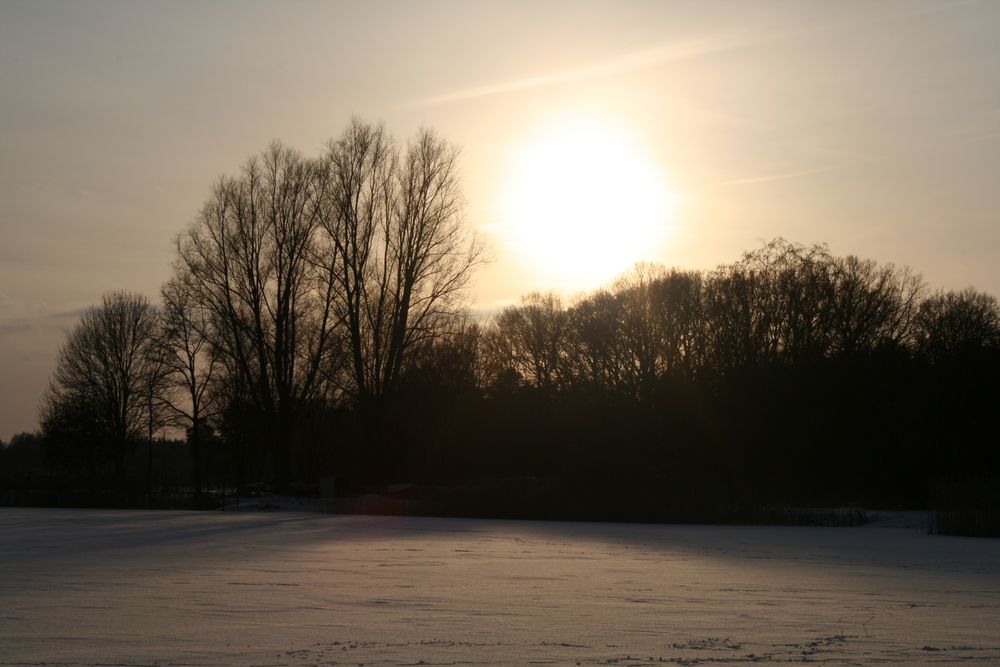 Abendstimmung auf dem See