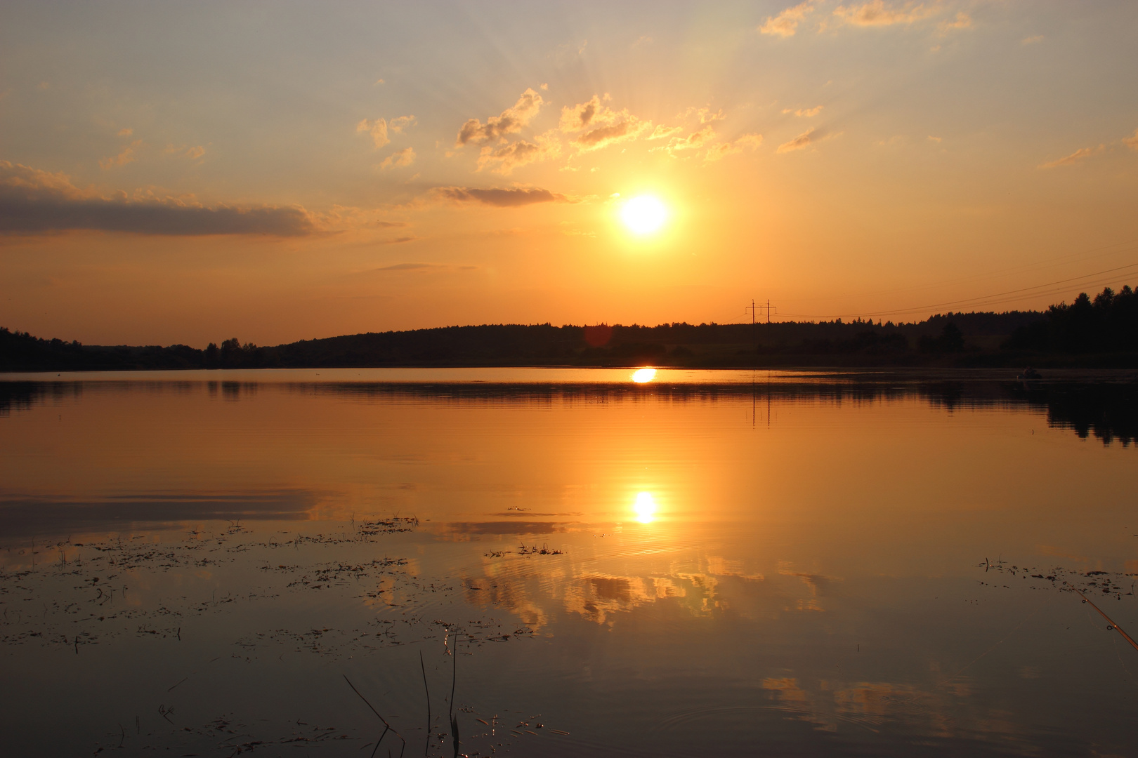 Abendstimmung auf dem See