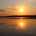 Abendstimmung auf dem See