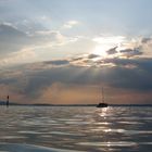 Abendstimmung auf dem See bei Immenstaad