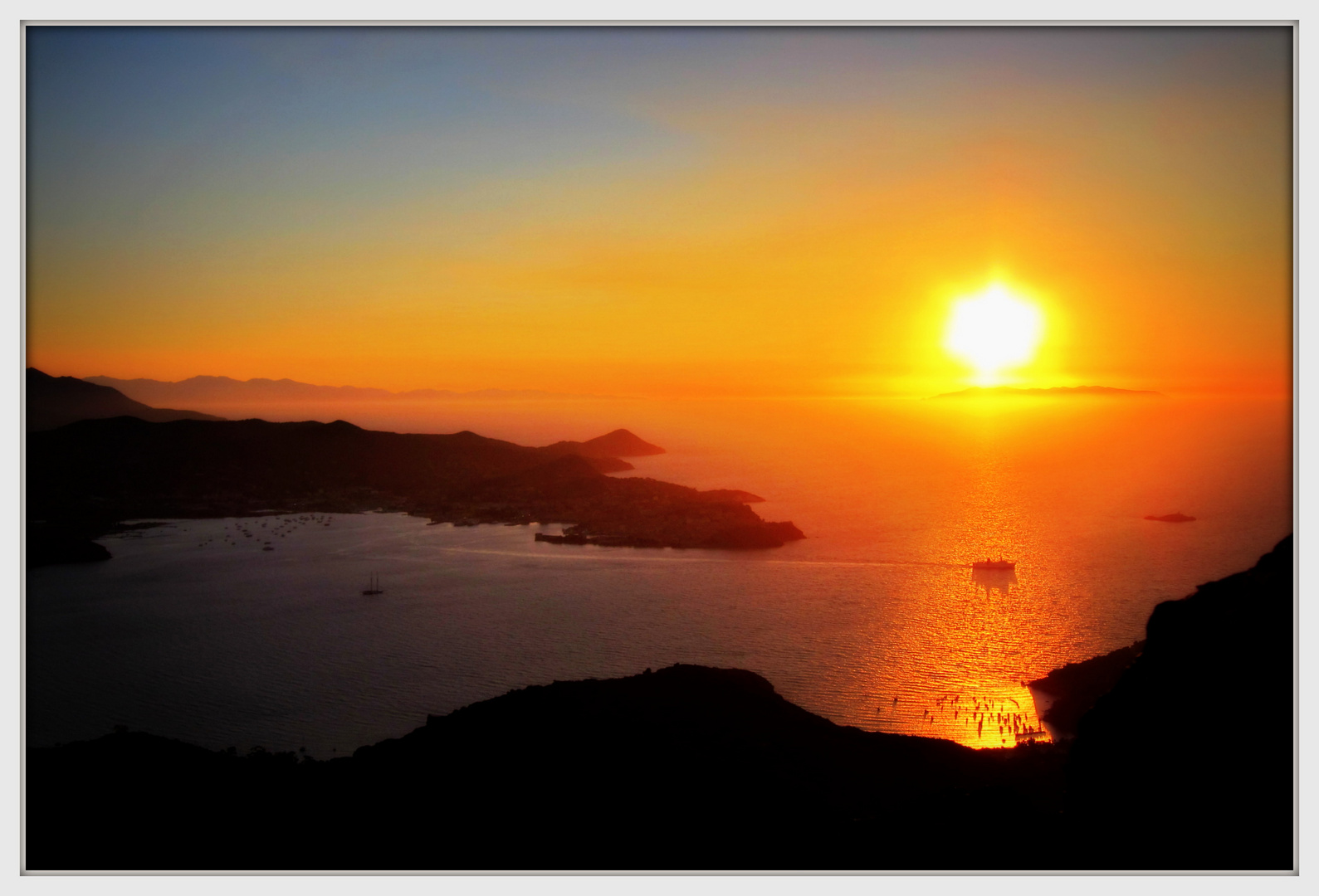 Abendstimmung auf dem Volterraio