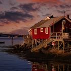 Abendstimmung auf den Lofoten 