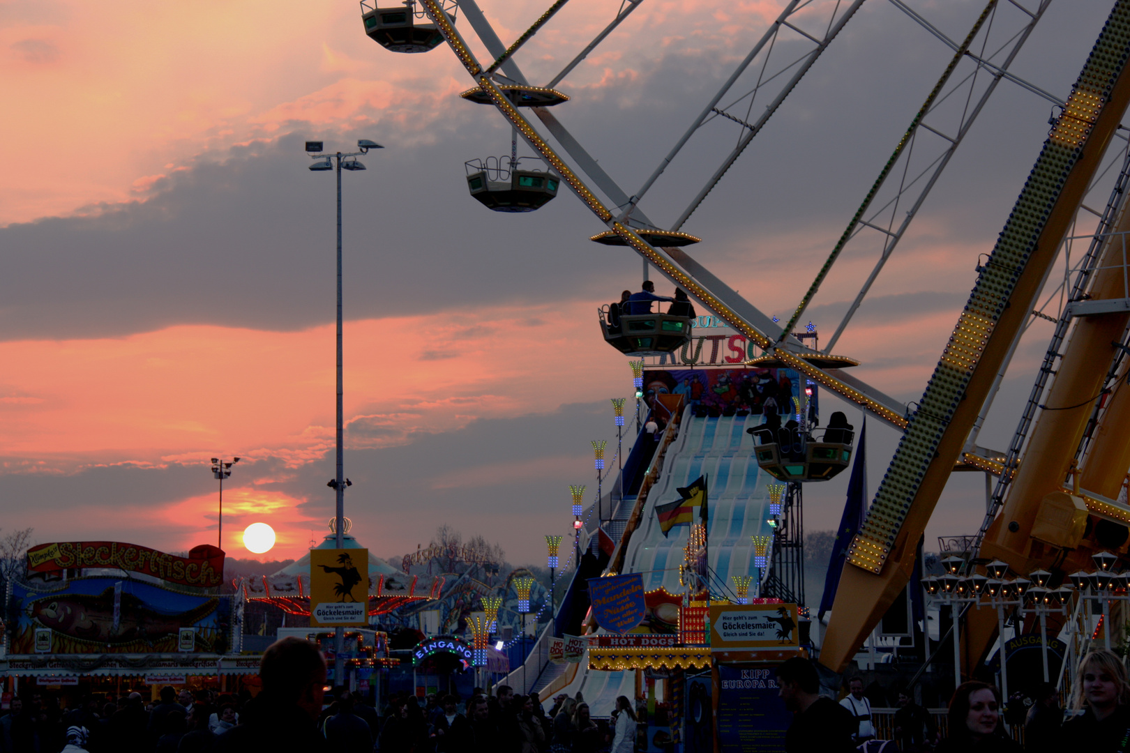 Abendstimmung auf den Wasen