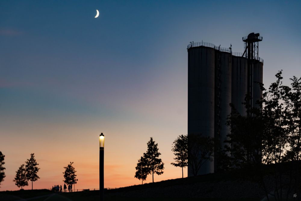 Abendstimmung auf der BUGA