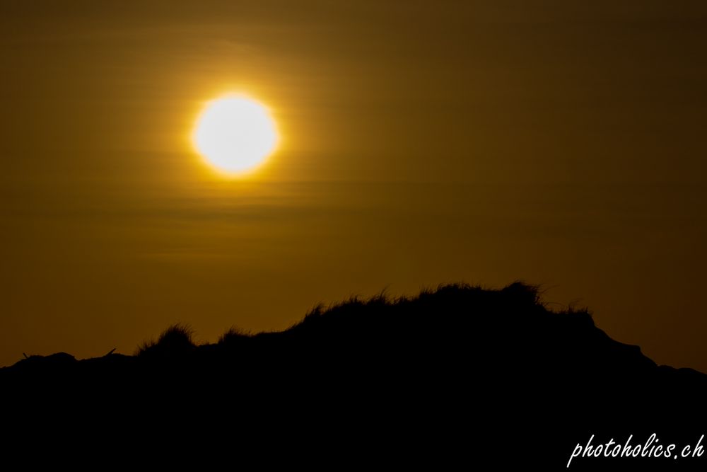 Abendstimmung auf der Düne...