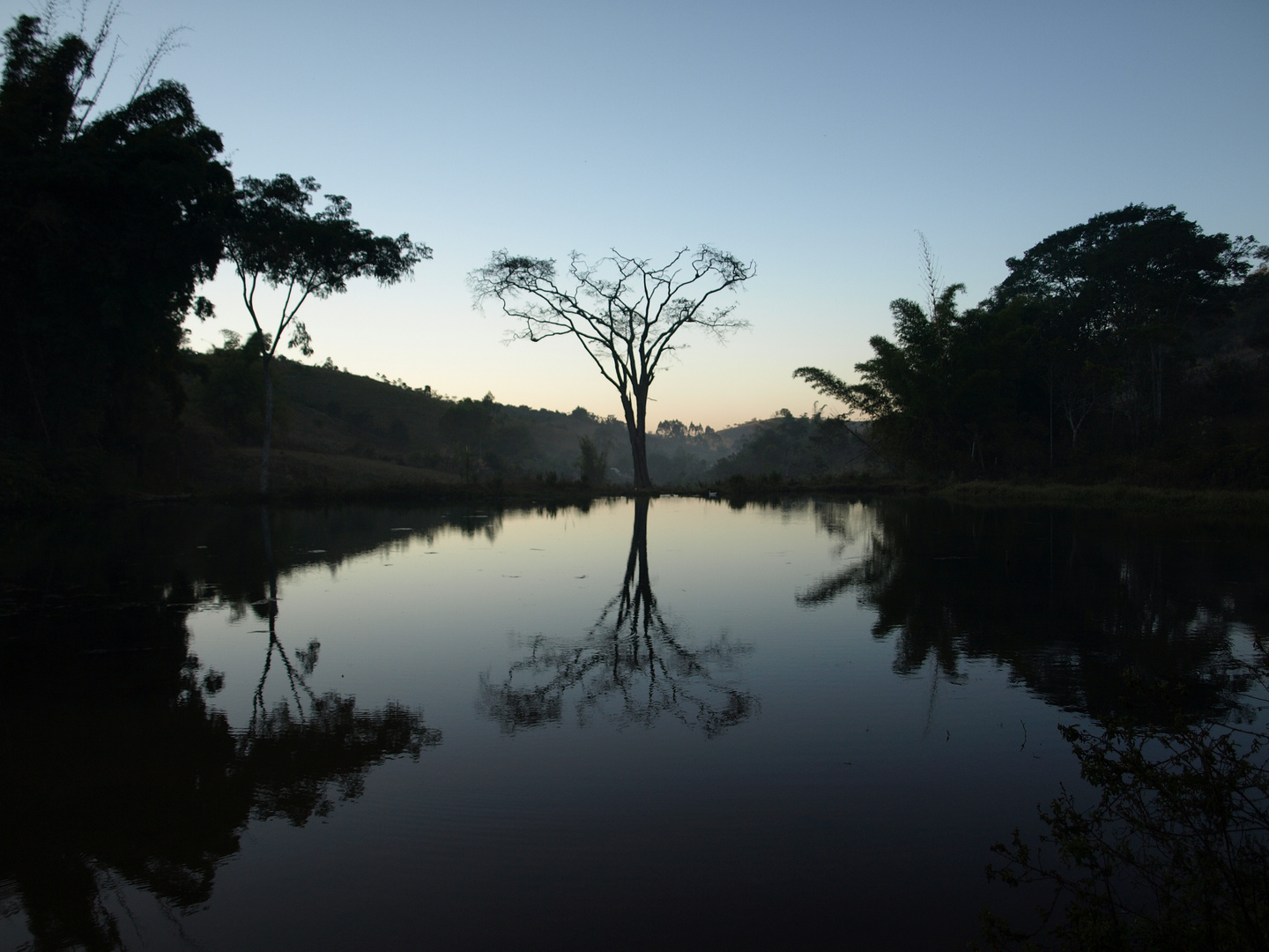 Abendstimmung auf der Fazenda