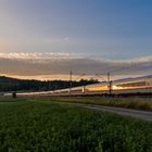 Abendstimmung auf der Frankenhöhe