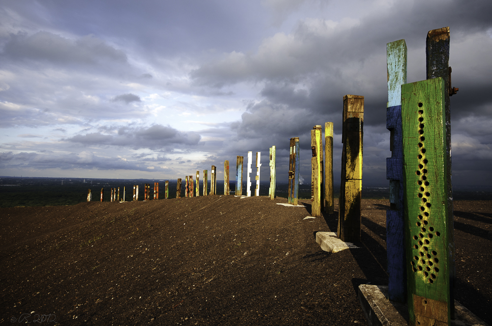 Abendstimmung auf der Halde