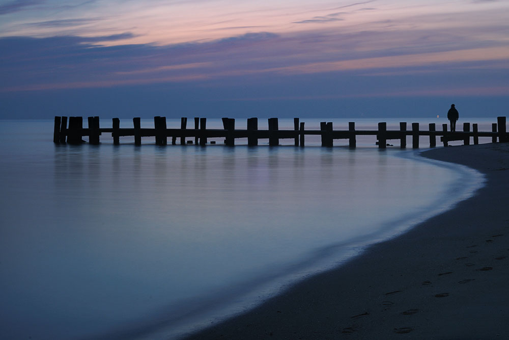 Abendstimmung auf der Insel Föhr, Nordsee