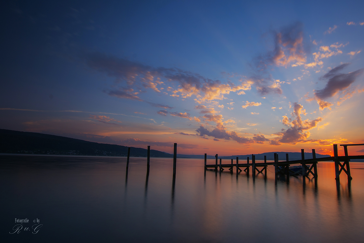 Abendstimmung auf der Insel Reichenau