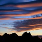 Abendstimmung auf der Memminger Hütte