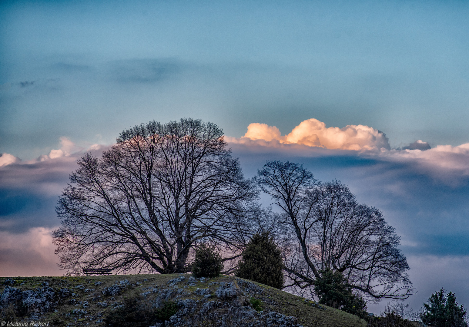 Abendstimmung auf der Ostalb