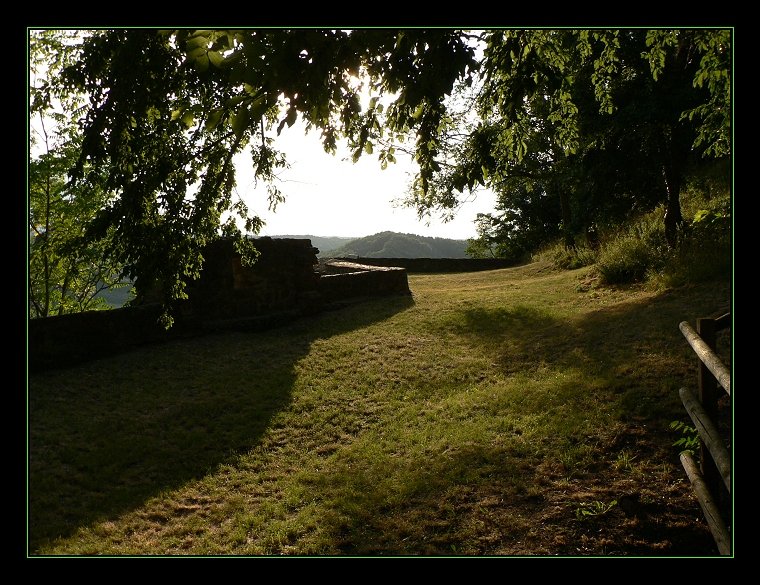 Abendstimmung auf der Riegersburg