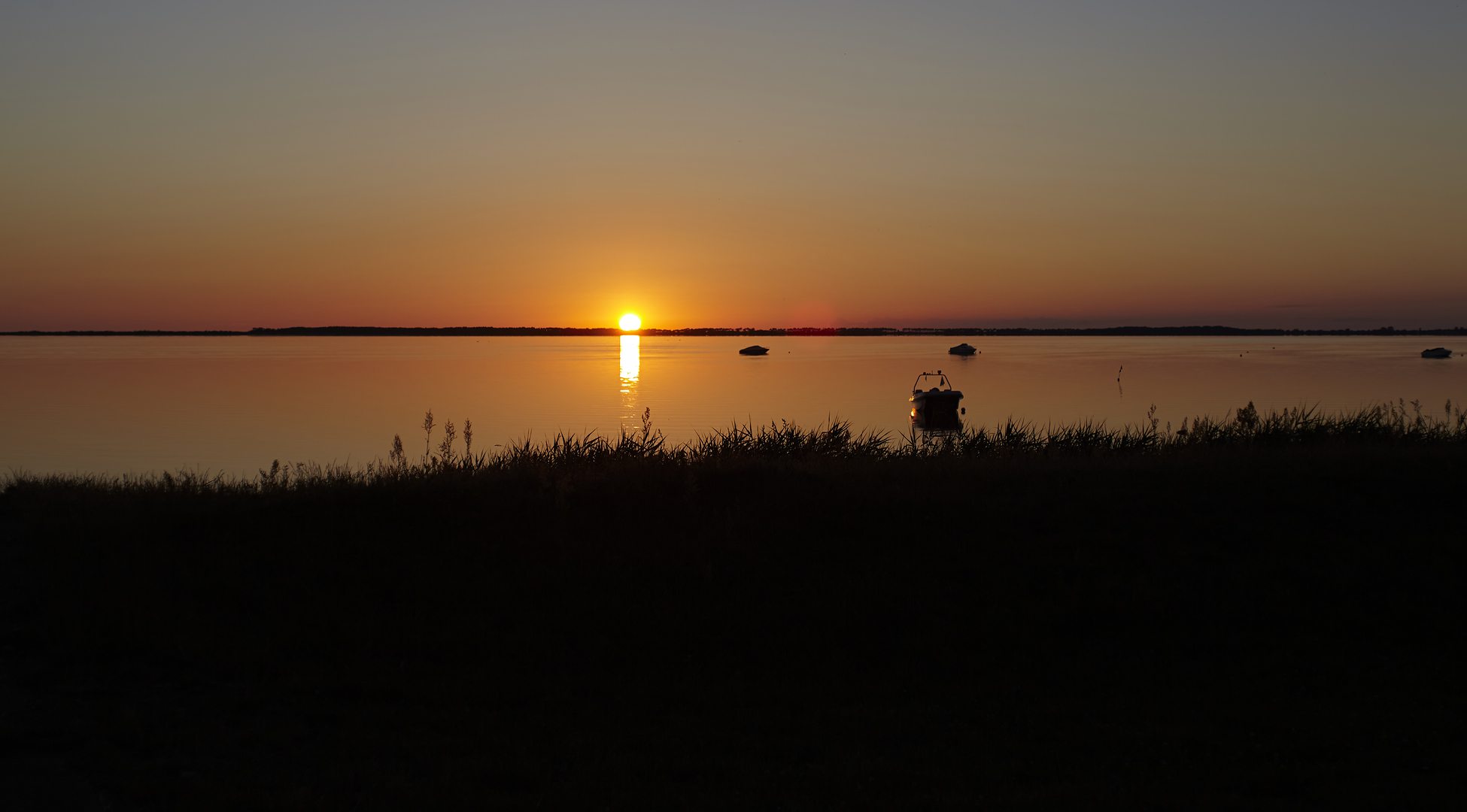 Abendstimmung auf der Rügeninsel Ummanz