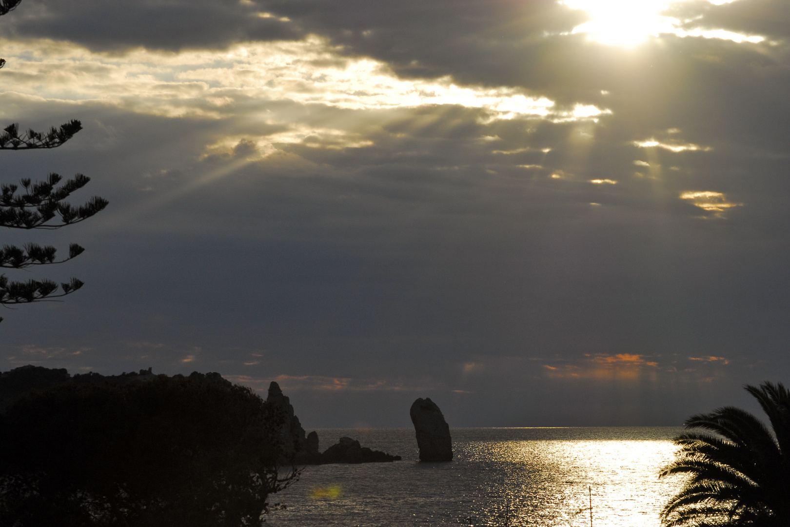 Abendstimmung auf Giglio