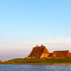 Abendstimmung auf Hallig Hooge