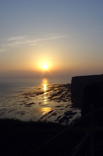 Abendstimmung auf Helgoland