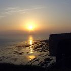 Abendstimmung auf Helgoland