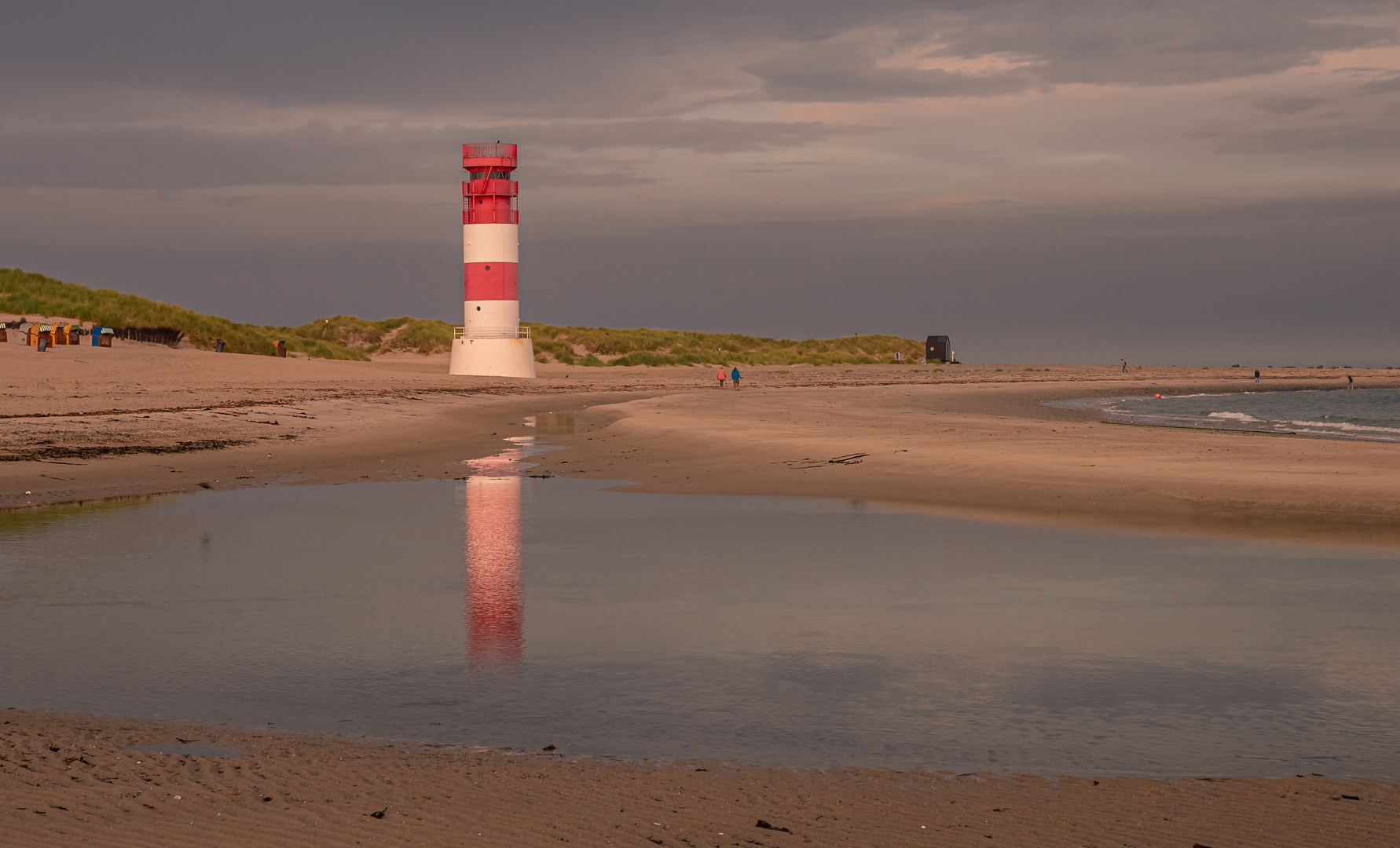 Abendstimmung auf Helgoland