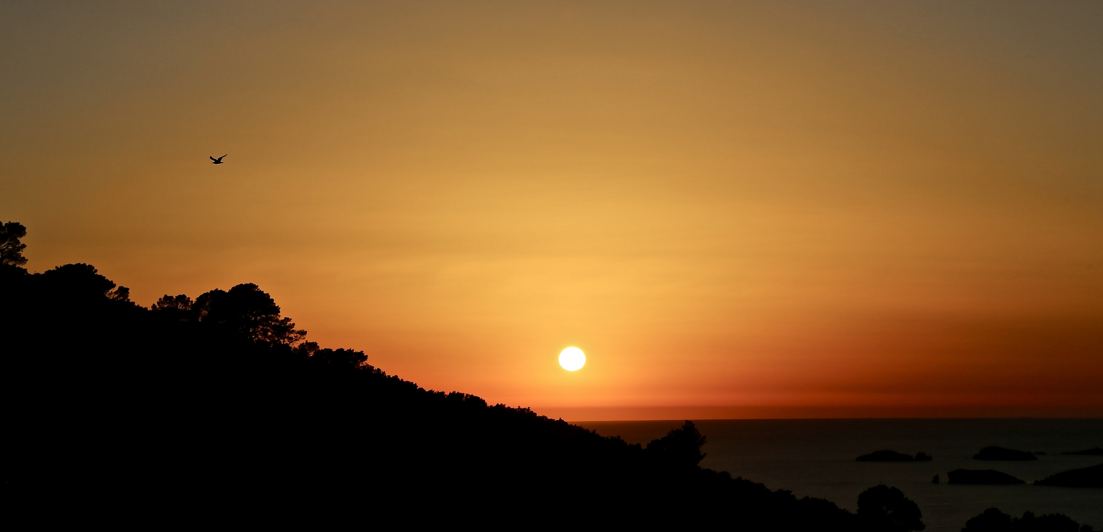 "Abendstimmung auf Ibiza"