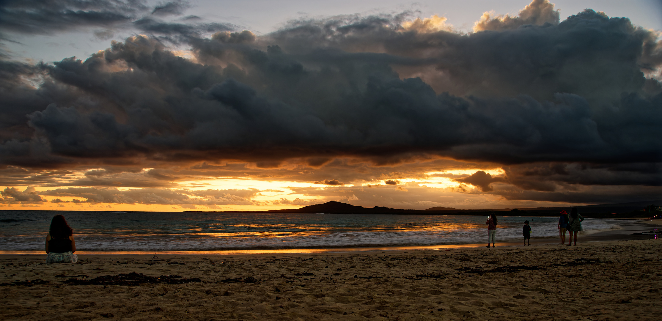 Abendstimmung auf Isabela