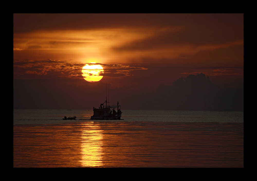 Abendstimmung auf Ko Tao, Thailand