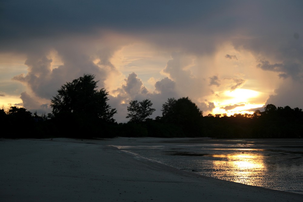 Abendstimmung auf Koh Phayam