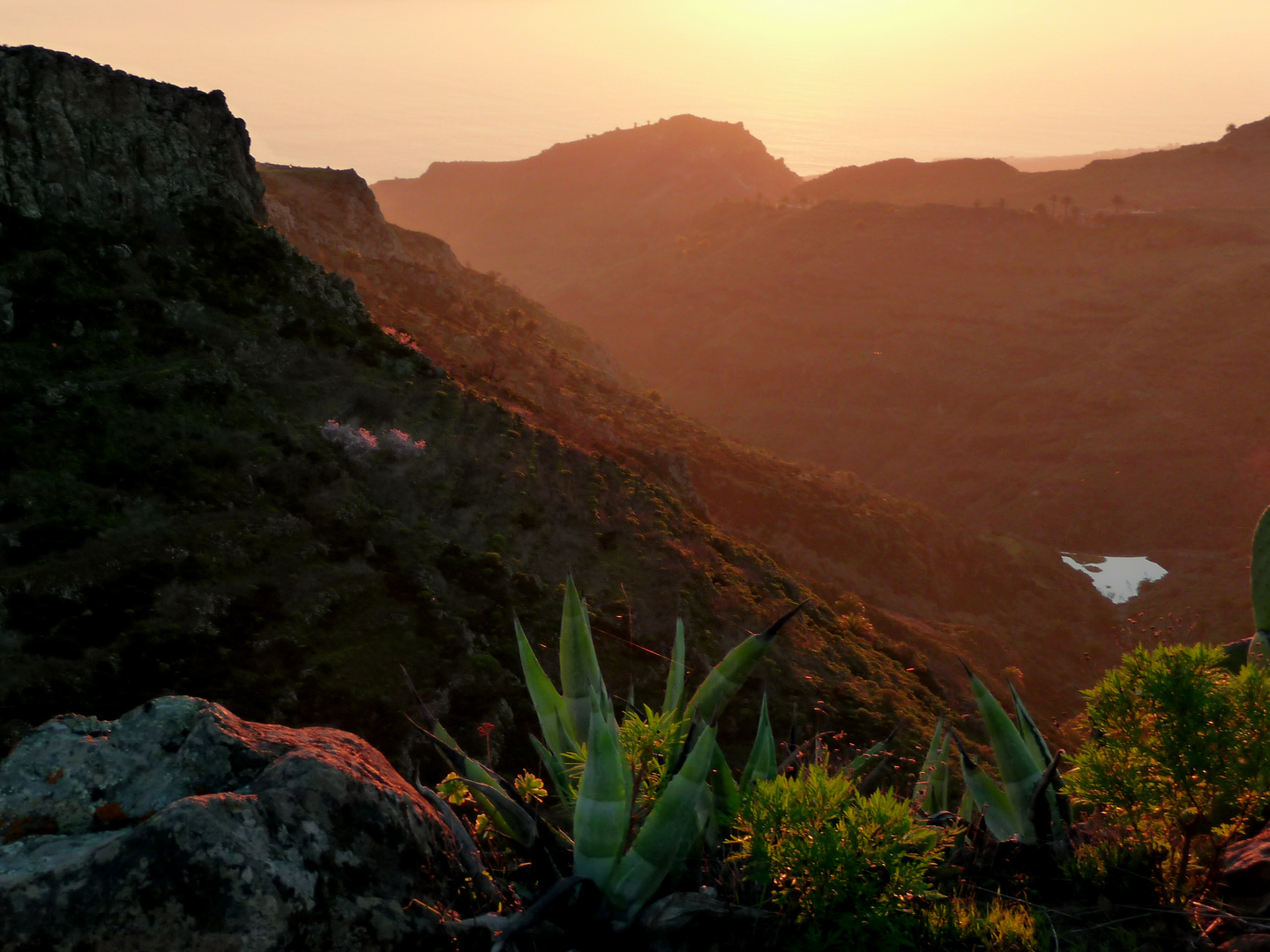 Abendstimmung auf La Gomera