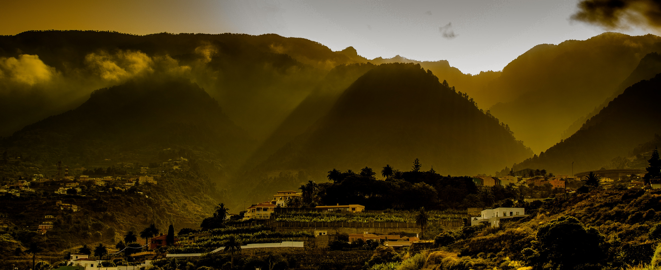 Abendstimmung auf La Palma