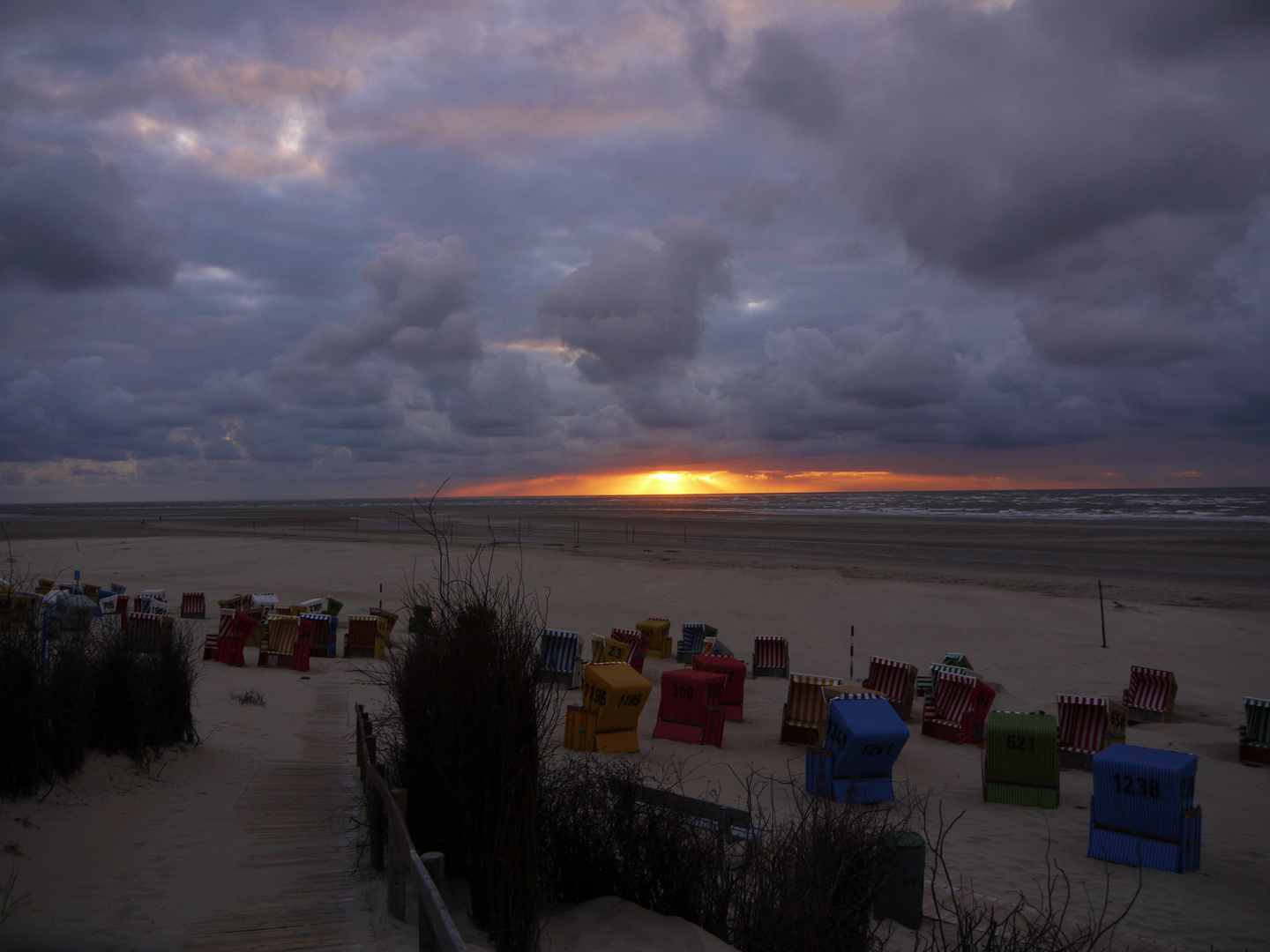 Abendstimmung auf Langeoog