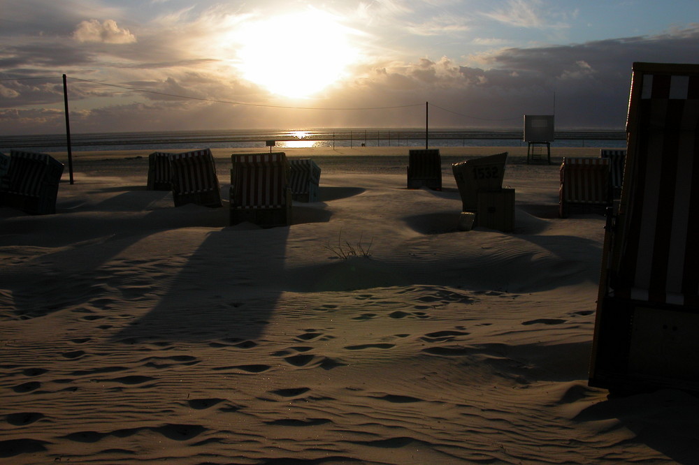 Abendstimmung auf Langeoog