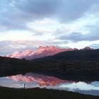 Abendstimmung auf Melchsee-Frutt auf 1900 Meter