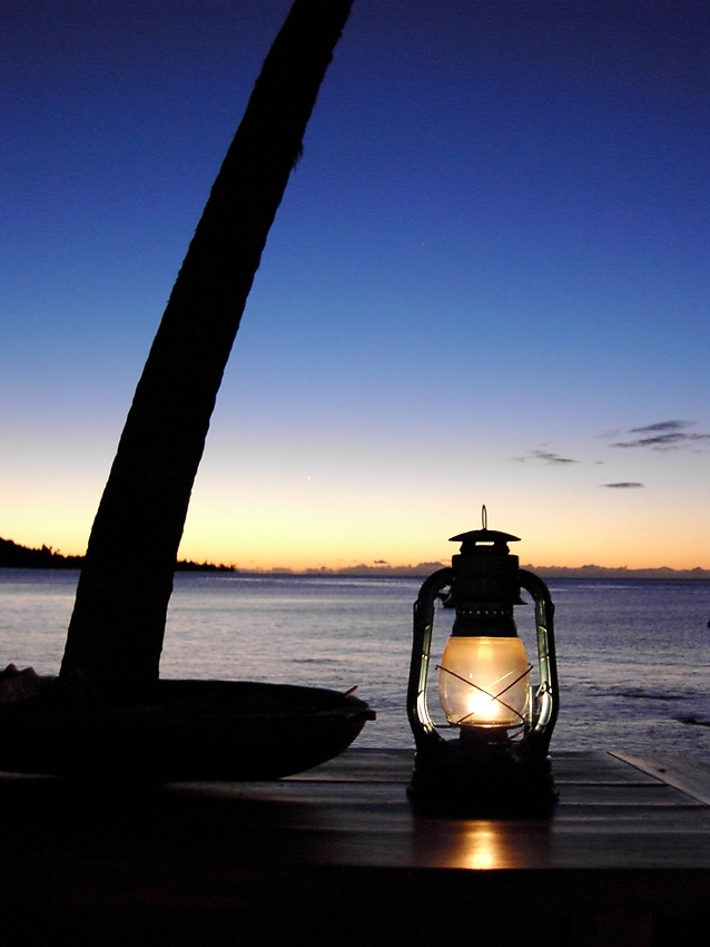 Abendstimmung auf Moorea