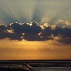 Abendstimmung auf Nordstrand