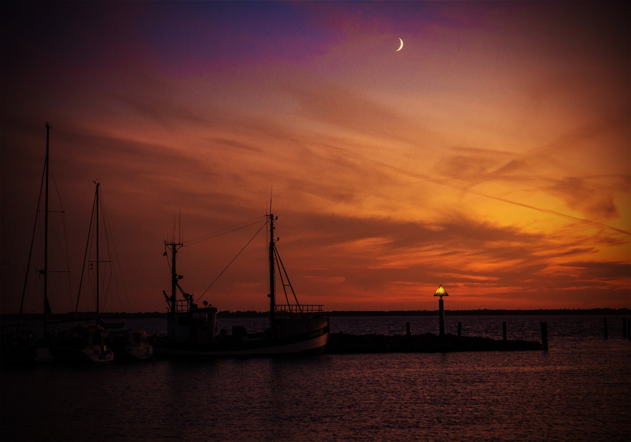 Abendstimmung auf Poel