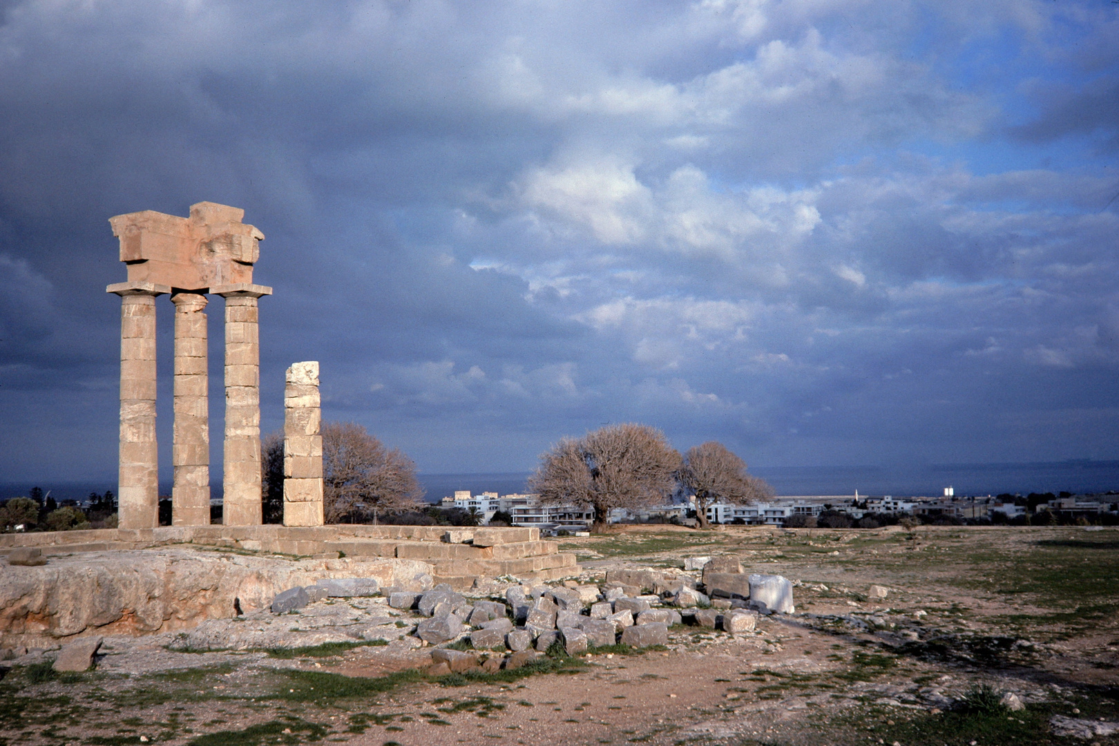 Abendstimmung auf Rhodos 