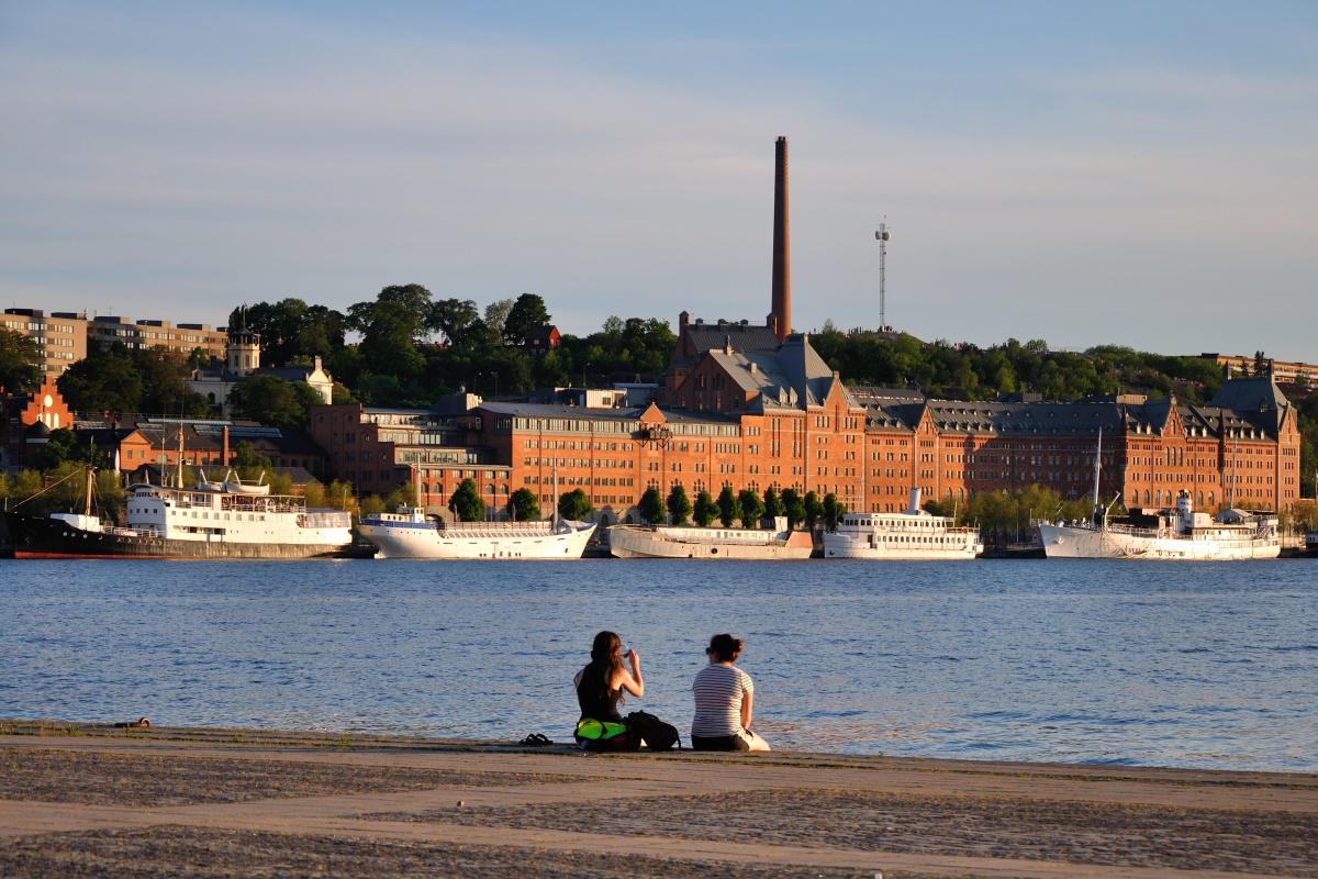 Abendstimmung auf Riddarholmen