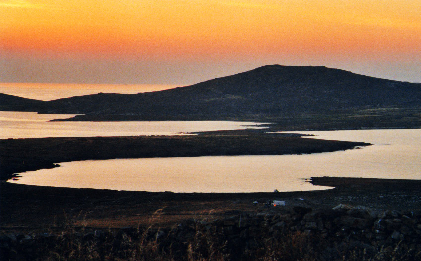 Abendstimmung auf Rinea