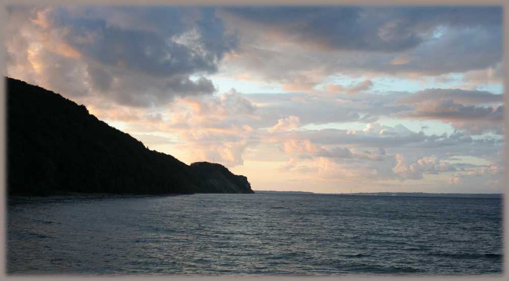 Abendstimmung auf Rügen