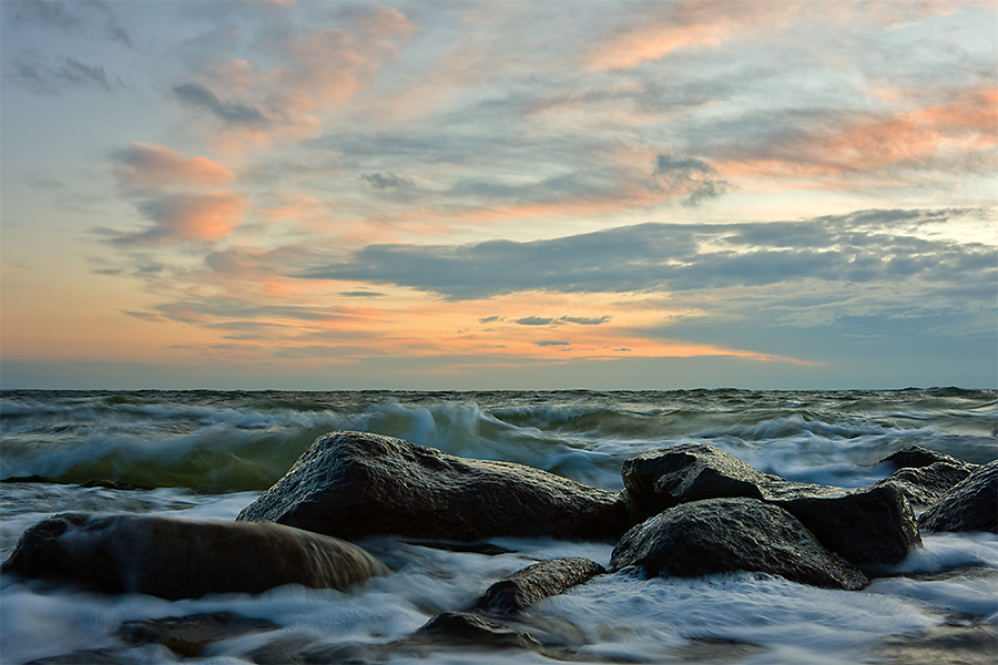 Abendstimmung auf Rügen