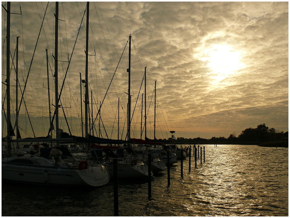 Abendstimmung auf Rügen