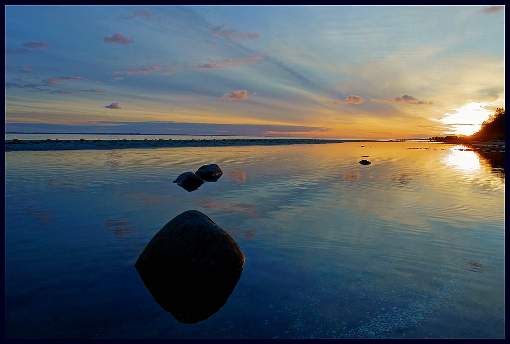 Abendstimmung auf Rügen (Thiessow)