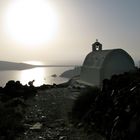Abendstimmung auf Santorini