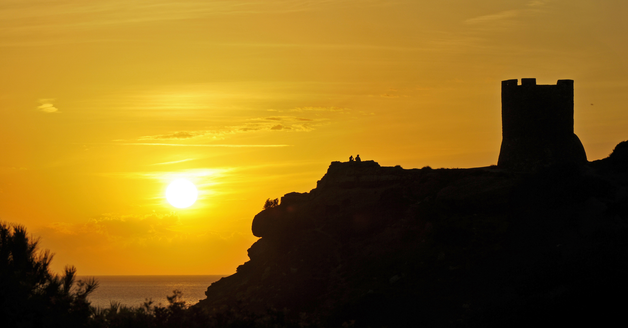 Abendstimmung auf Sardinien